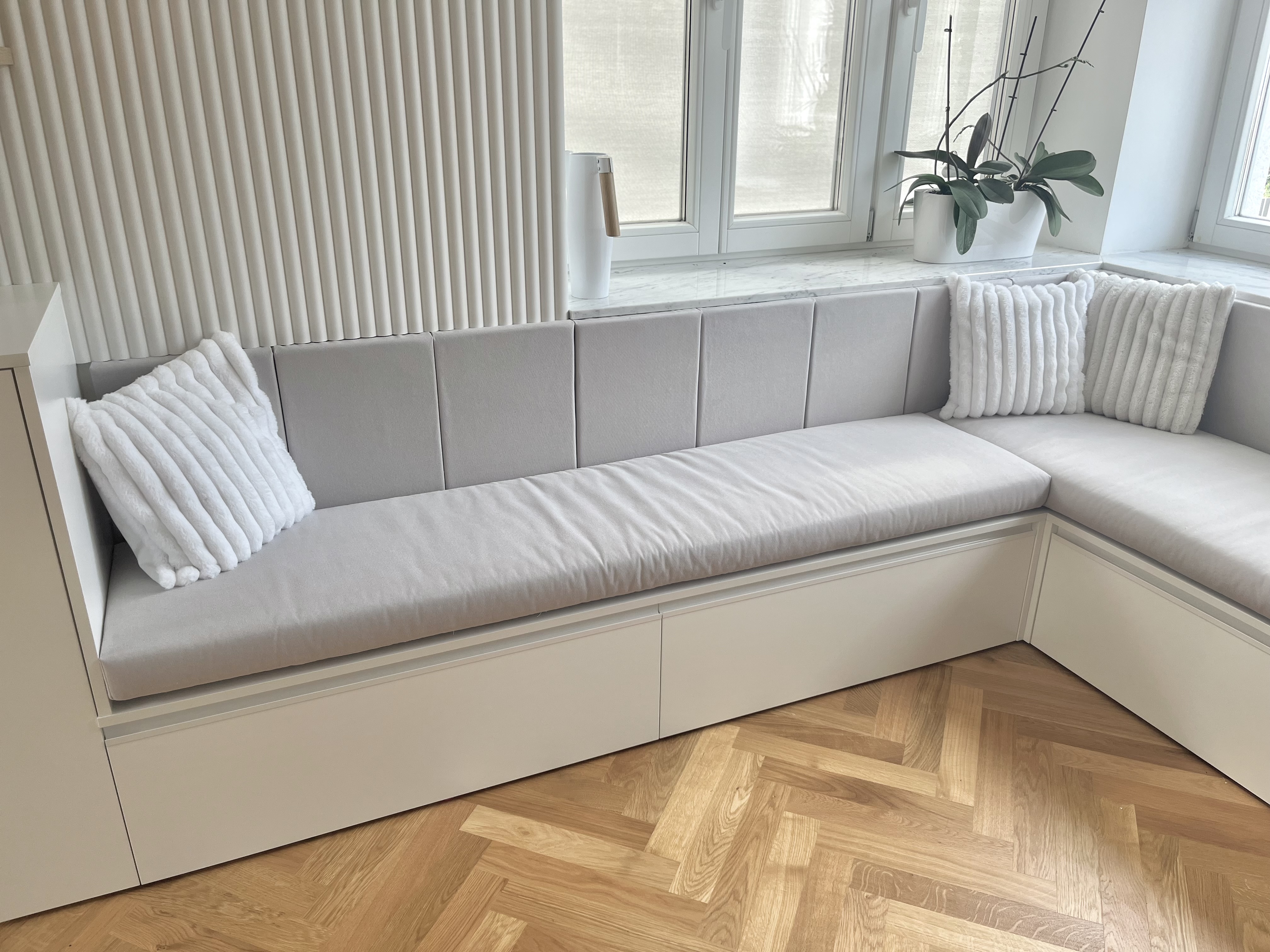 polstry -odpočinková část obývací pokoj 